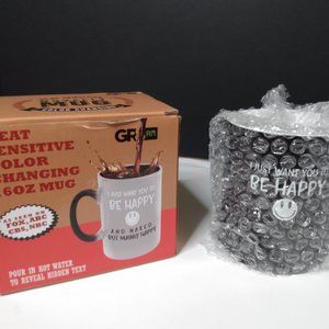 Like New Heat Sensitive Color-Changing Mug